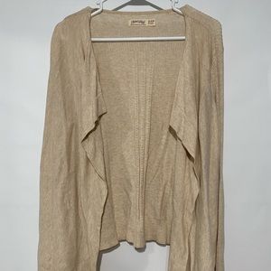 XL Beige Cardigan